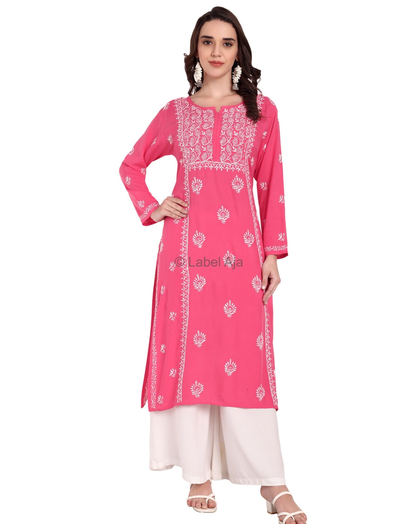 Noor Premium Rayon cotton Long Kurta