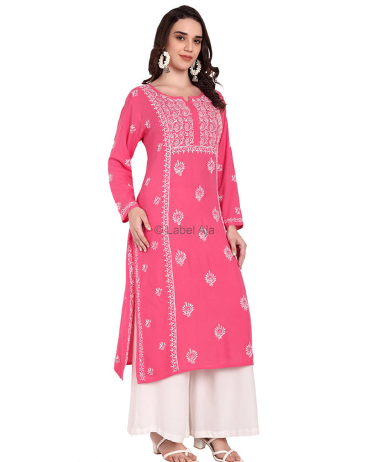 Noor Premium Rayon cotton Long Kurta