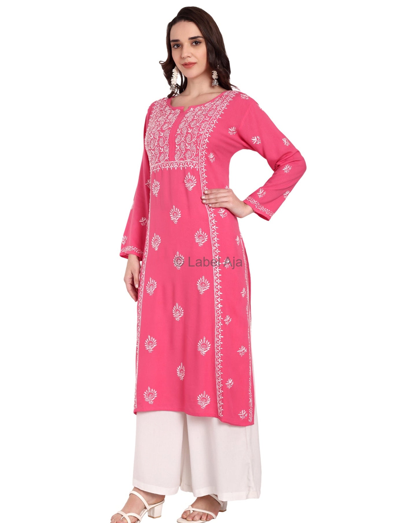 Noor Premium Rayon cotton Long Kurta