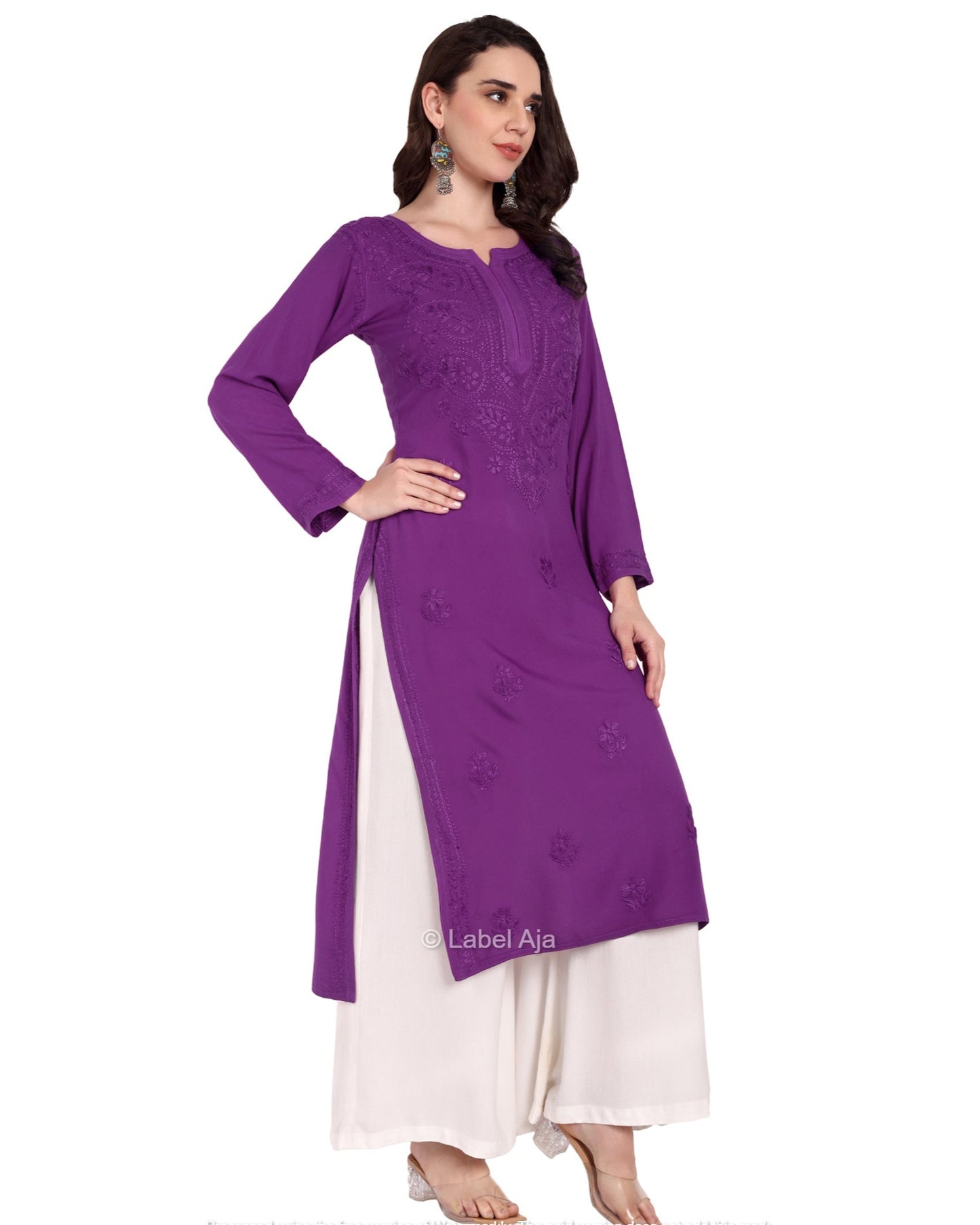 Kira Rayon cotton Long Kurta