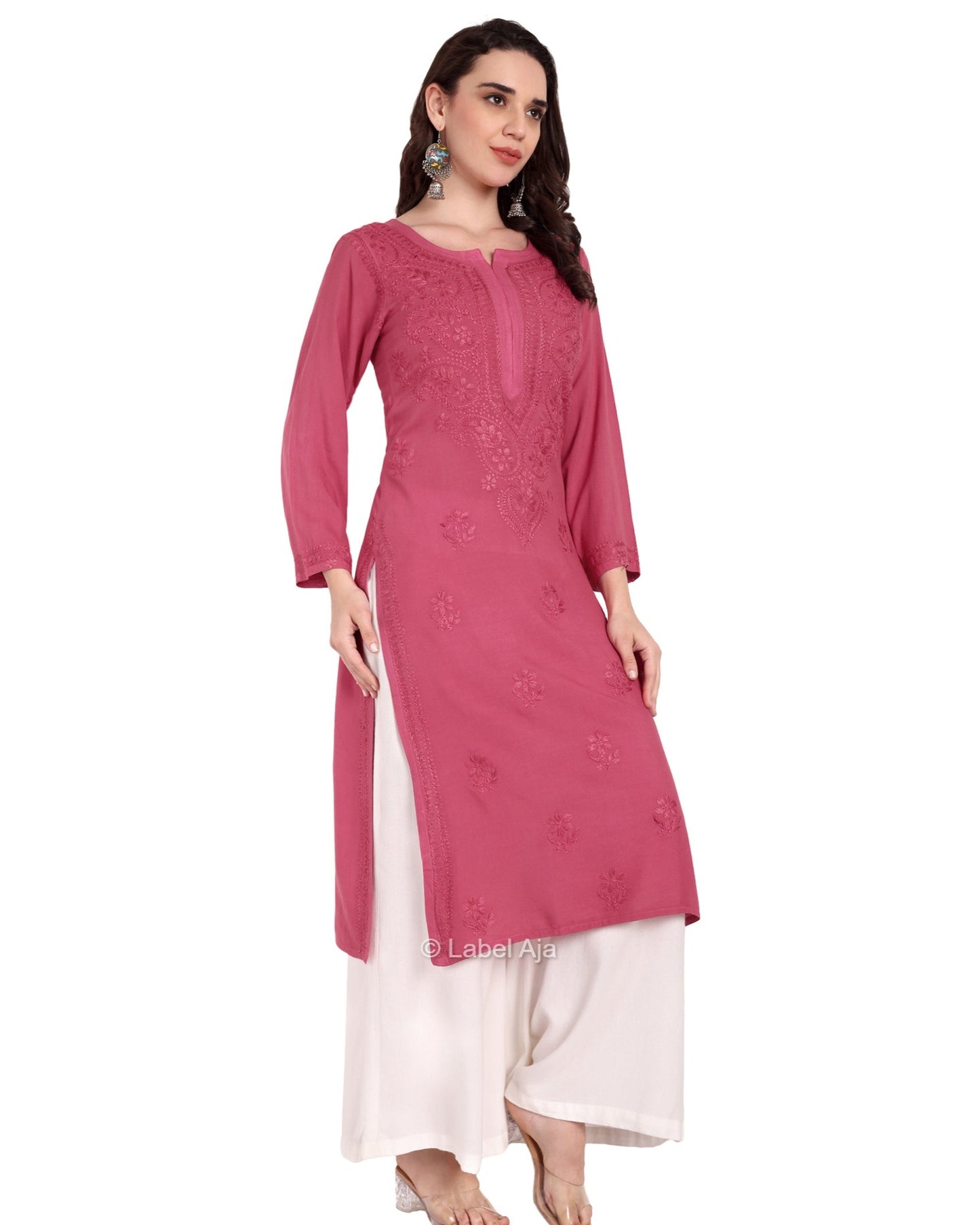 Kira Rayon cotton Long Kurta