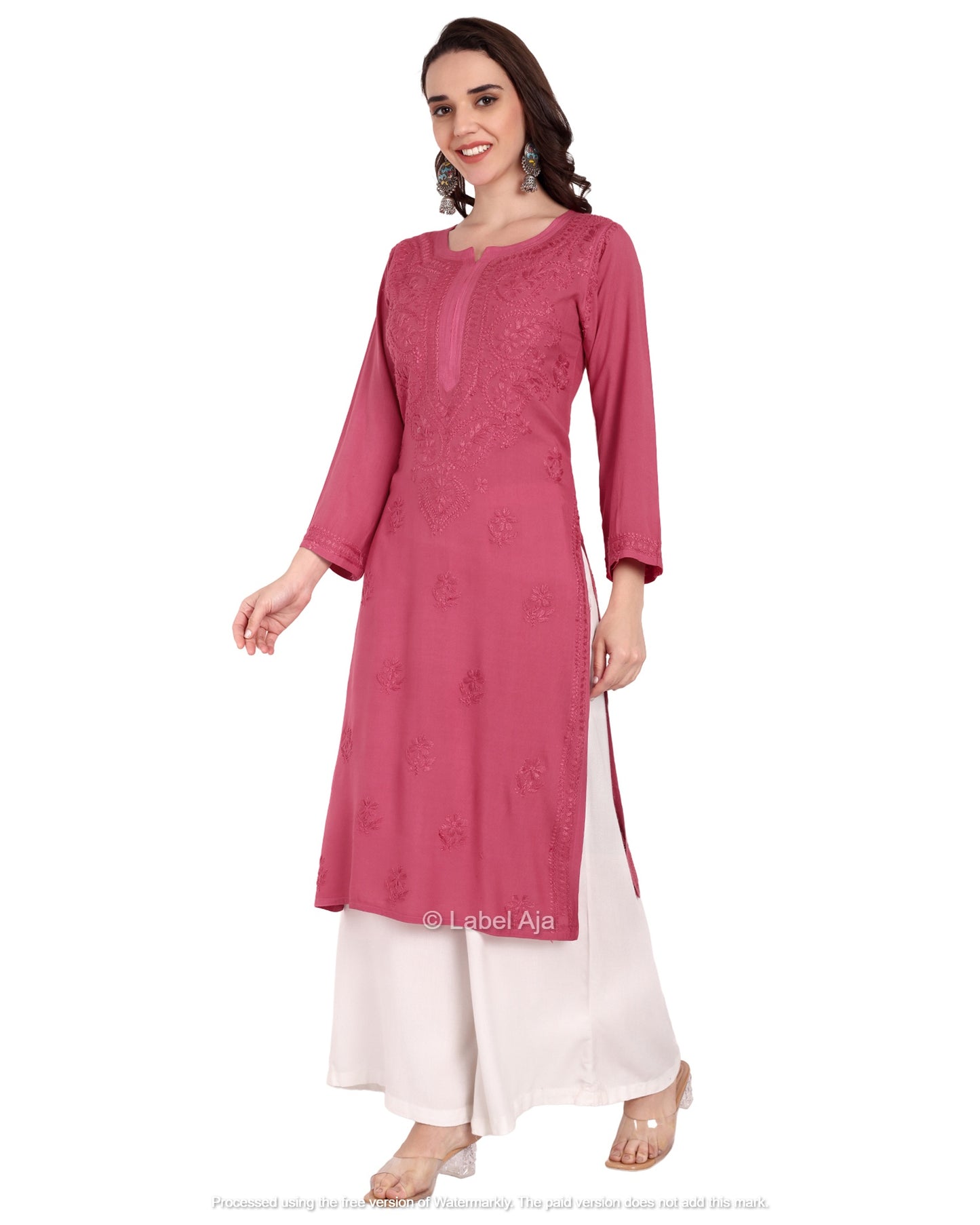 Kira Rayon cotton Long Kurta