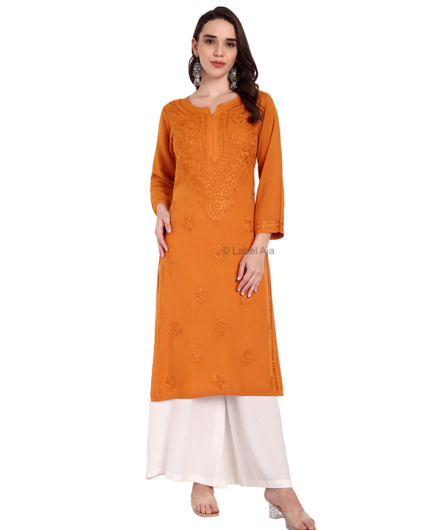 Kira Rayon cotton Long Kurta