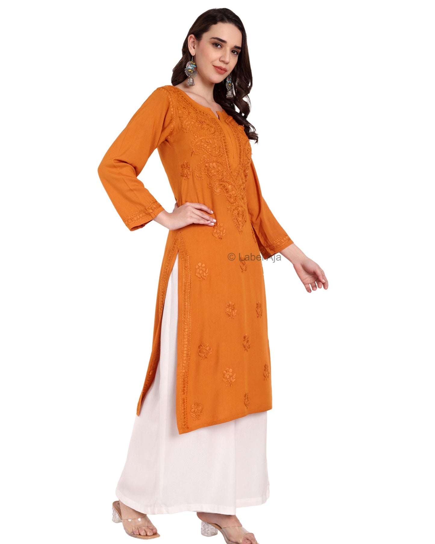 Kira Rayon cotton Long Kurta