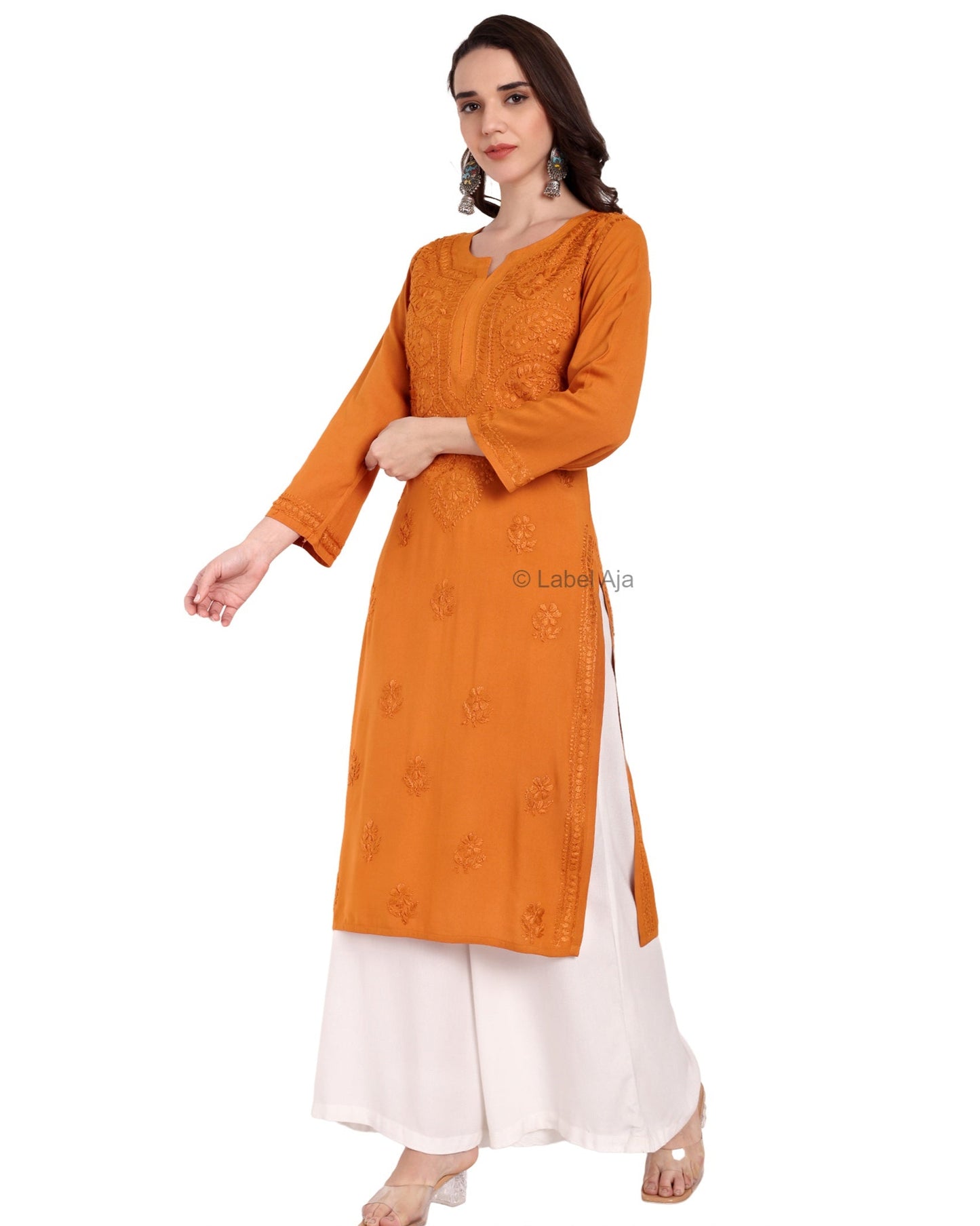 Kira Rayon cotton Long Kurta