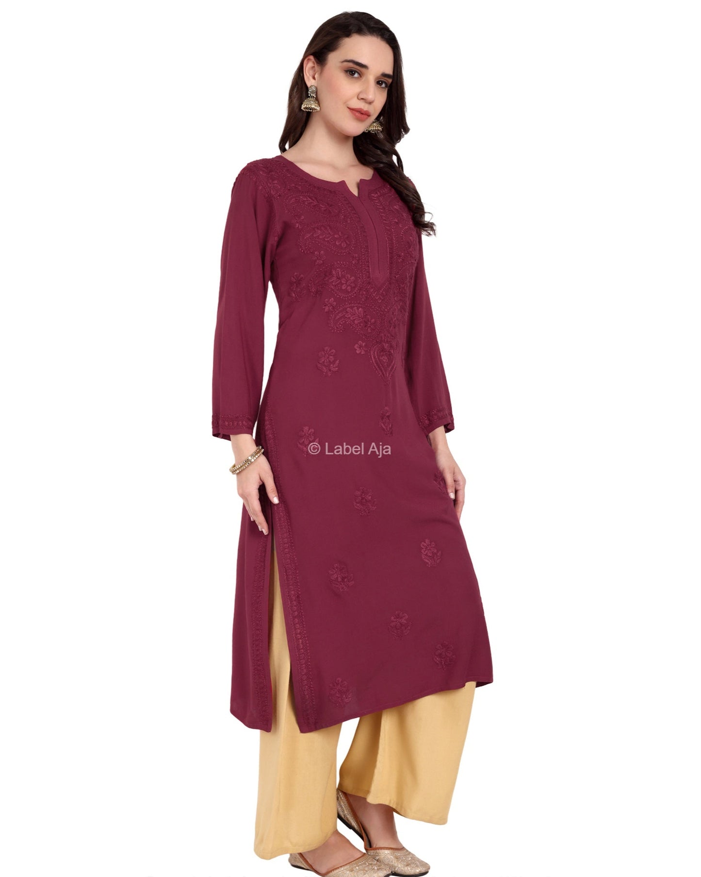 Kira Rayon cotton Long Kurta