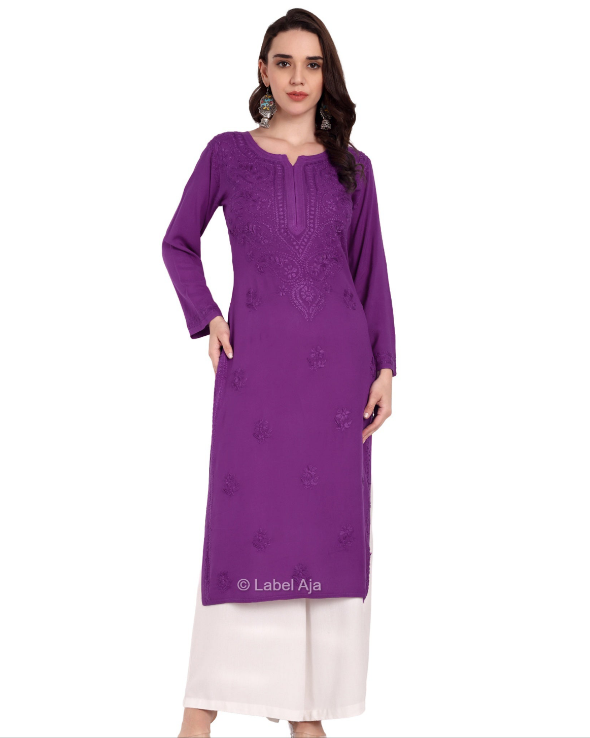 Kira Rayon cotton Long Kurta