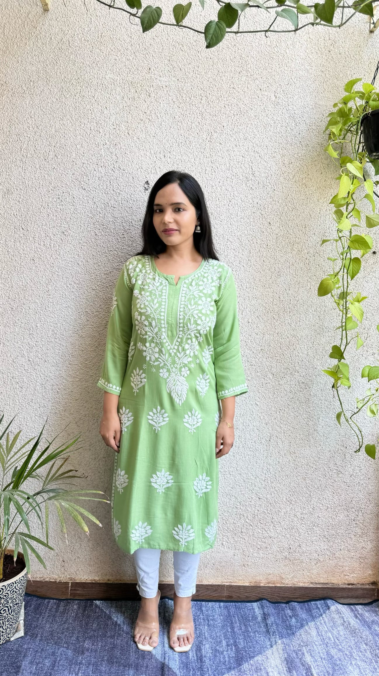 Rayon cotton Long Kurti