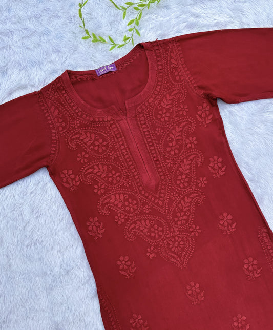 Kira Rayon cotton Long Kurta