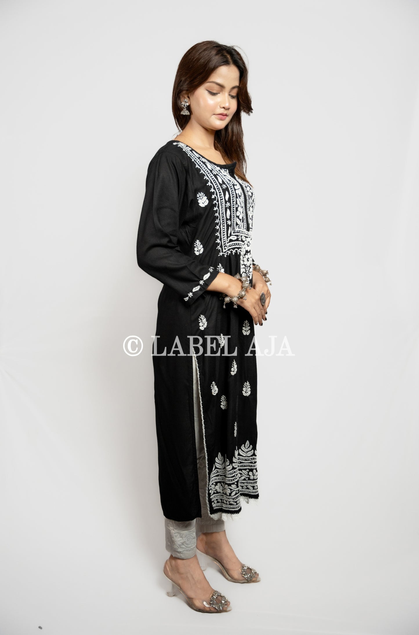 Sehar Rayon cotton Long Kurta