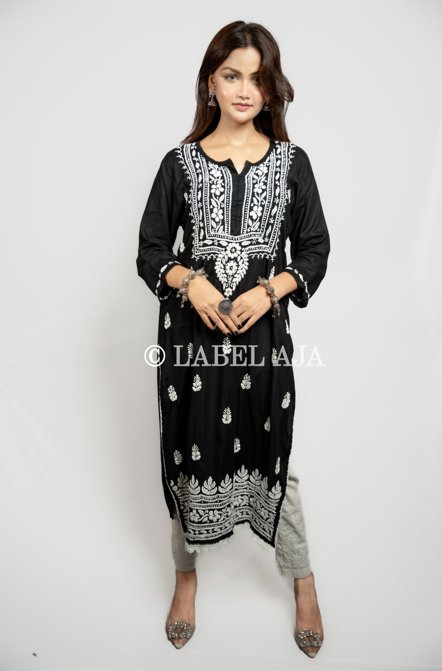 Sehar Rayon cotton Long Kurta