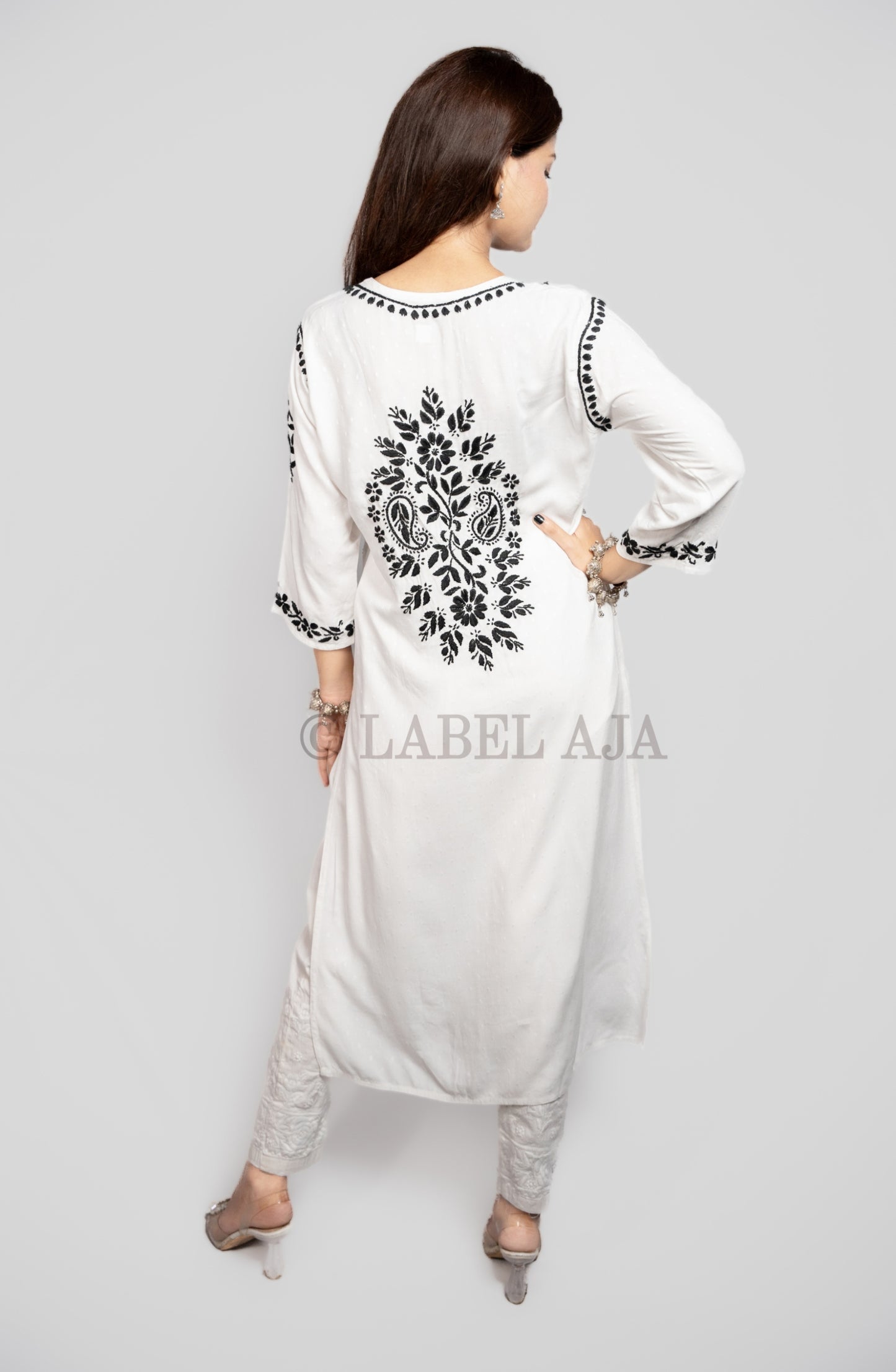 Sehar Rayon cotton Long Kurta