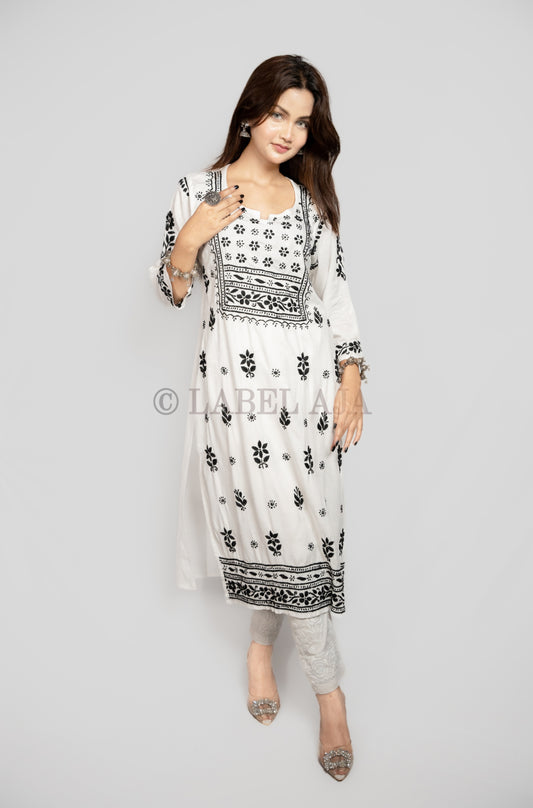 Sehar Rayon cotton Long Kurta